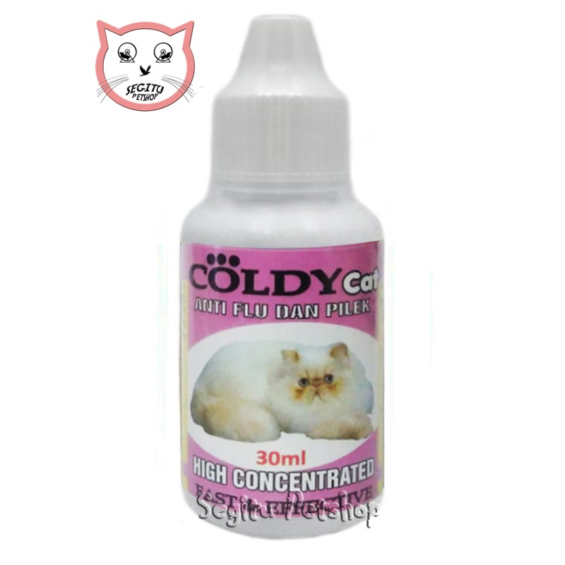 Obat kucing flu bersin COLDY