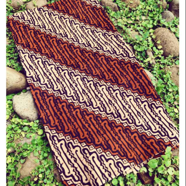 Kain Batik Jarik Sogan Kain Batik Parang Kain Halus Set Embos Batik Yogyakarta Kain Halus