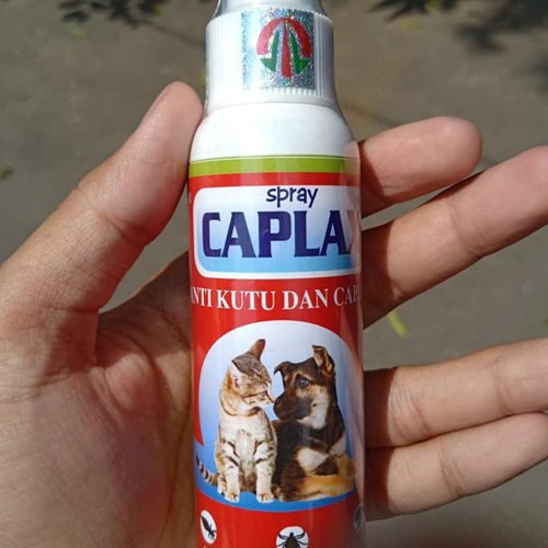 Caplax Spray 120ml Obat Semprot Pembasmi Anti Kutu Kucing Anjing Cair