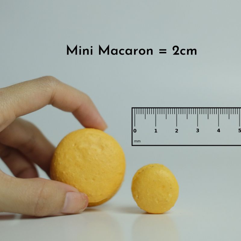 MACARON MINI 1 BOX ISI 5 (Sangat Kecil 2cm)