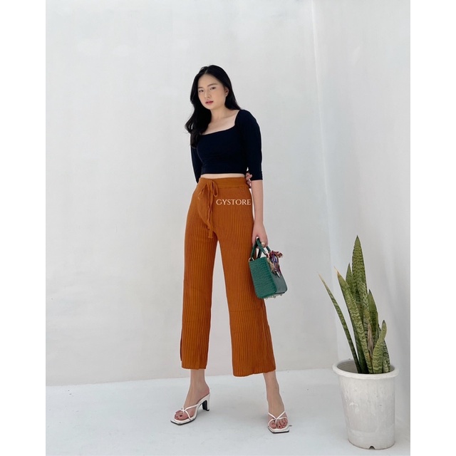 Neira Knit Pants | Celana Knit