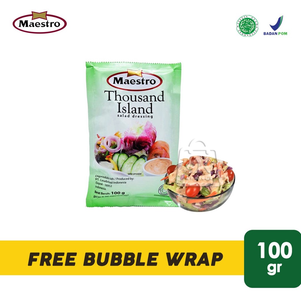 

Maestro Thousand Island ( Pouch 100 gr)