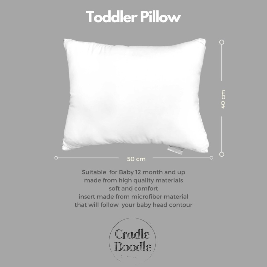 Cradle Doodle Toddler Pillow