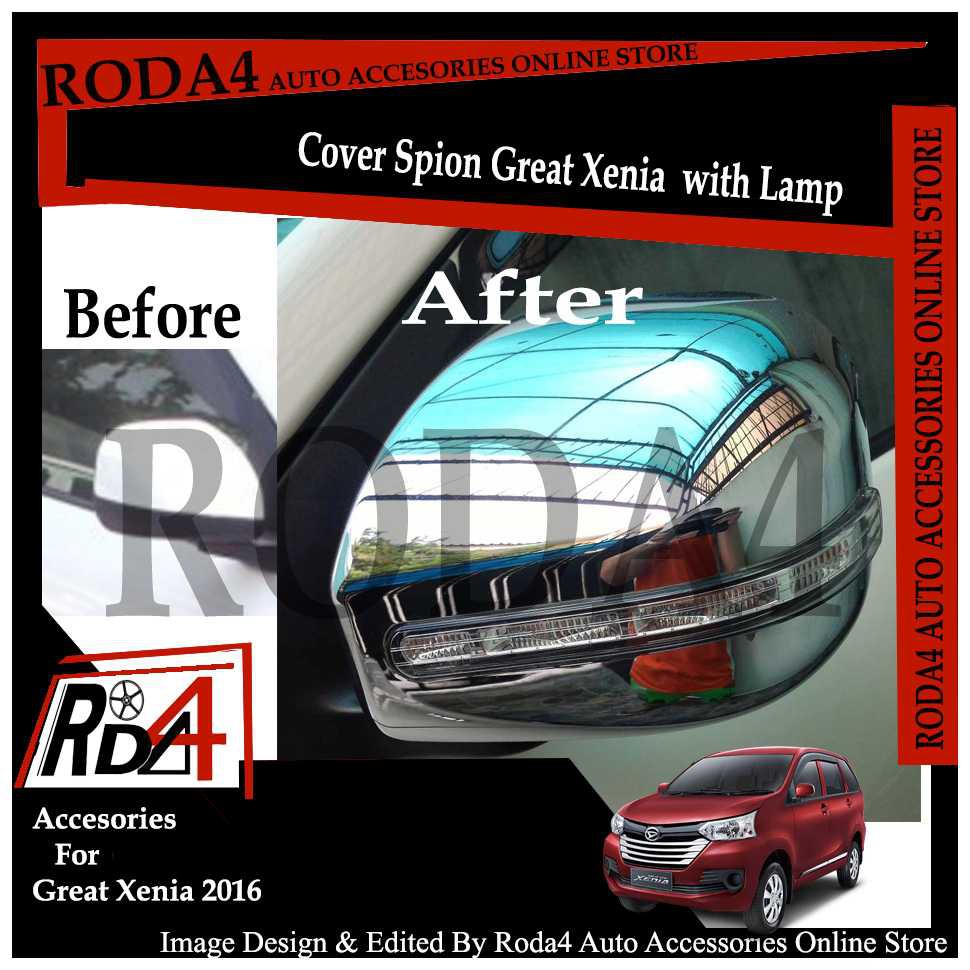 Cover Spion Great Xenia 2016 dengan Lampu