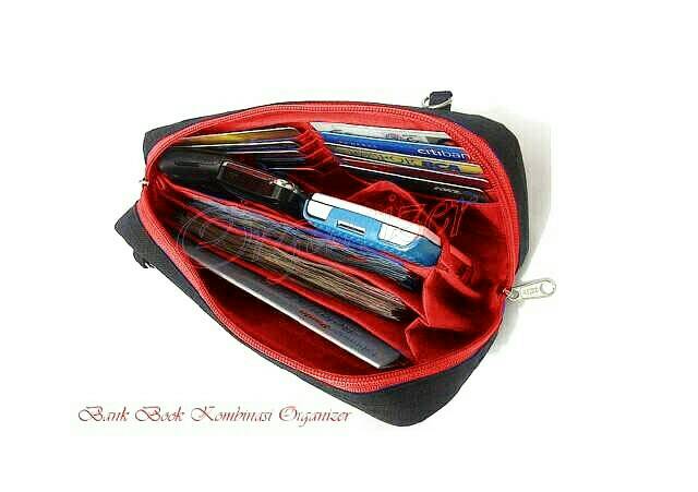 Bank book Pouch organizer