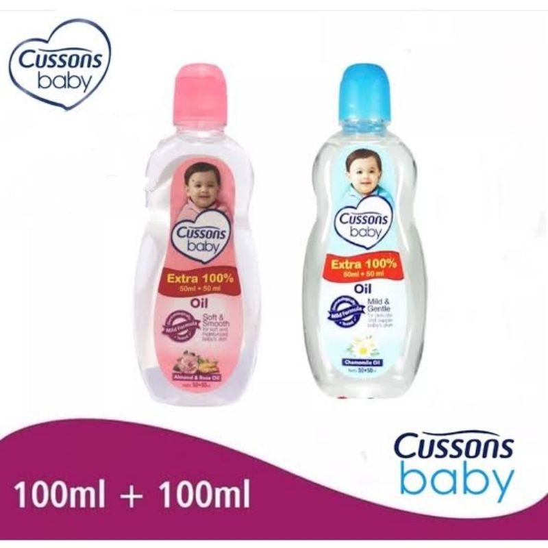 Cussons Baby Oil - Cusson Minyak Bayi - Minyak Pijat Bayi