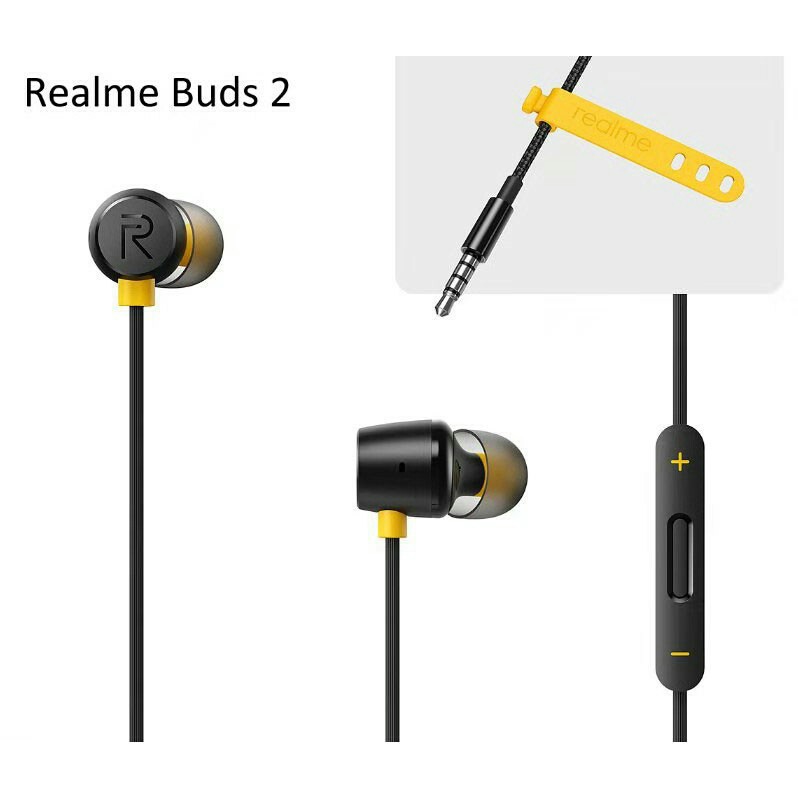 HANDSFREE REALME magnet Original Handsfree MAGNETIC buds Stereo Bass MA10