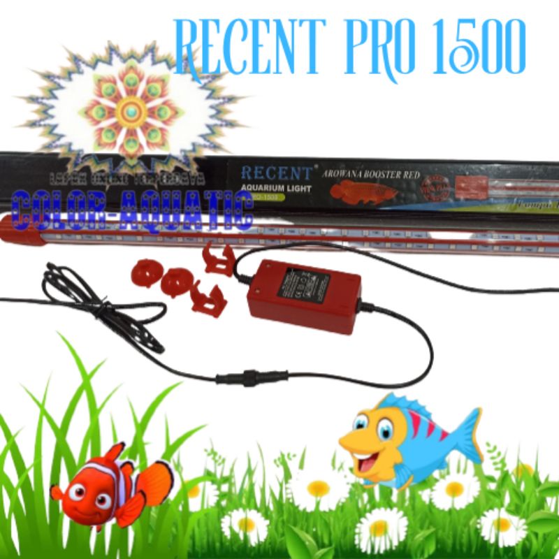 RECENT PRO 1500 Lampu arowana view booster red arowana