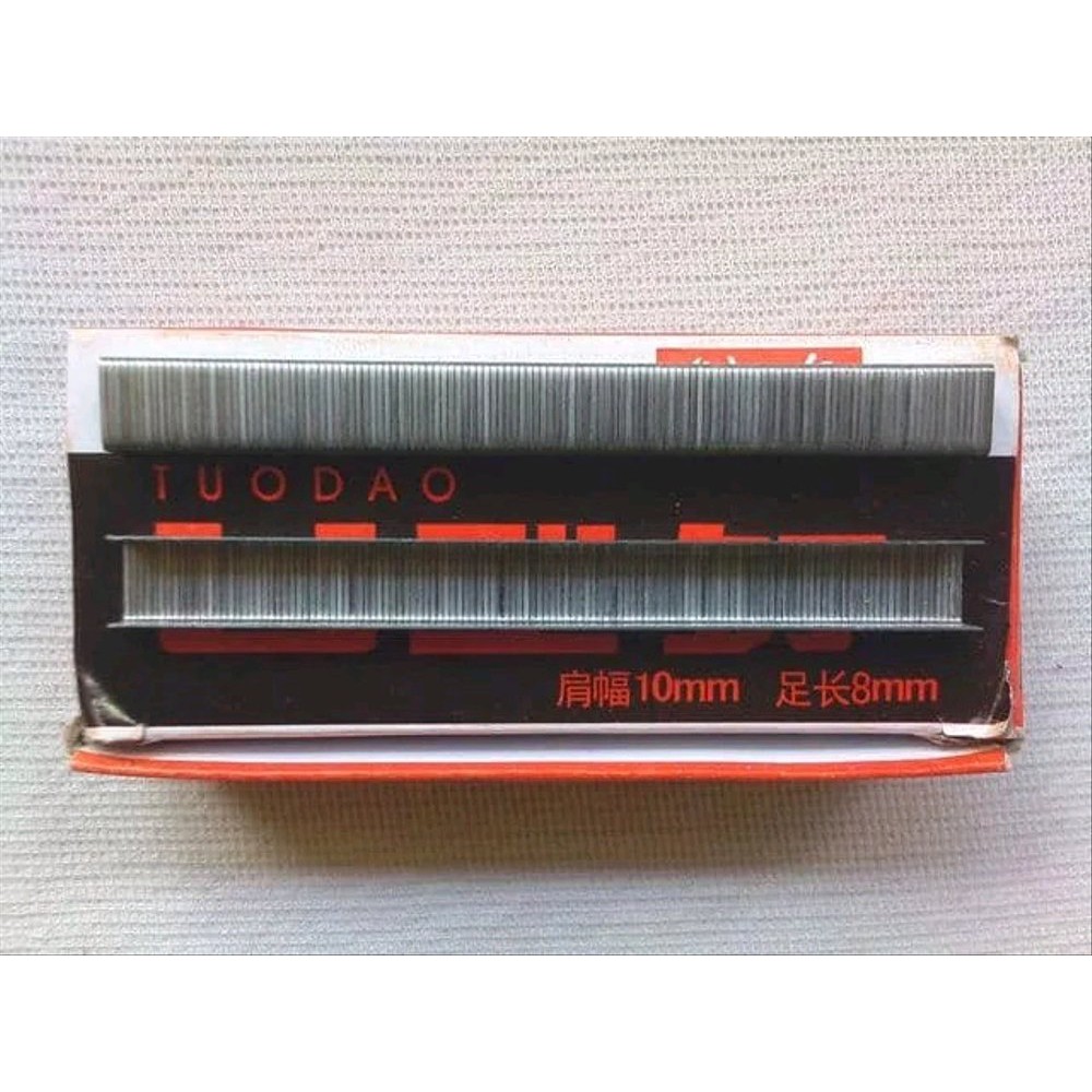 

Dijual Isi Steples Staples Tembak - Refill Staple Gun Jok Sofa Kulit Diskon