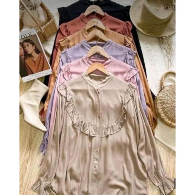 maria blouse / hijab wanita/ ootd wanita/ pakaian wanita