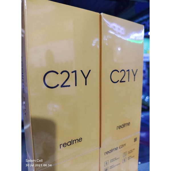 Realme C21Y Original Ram 4/64gb Baterai 5.000MaH Garansi Resmi