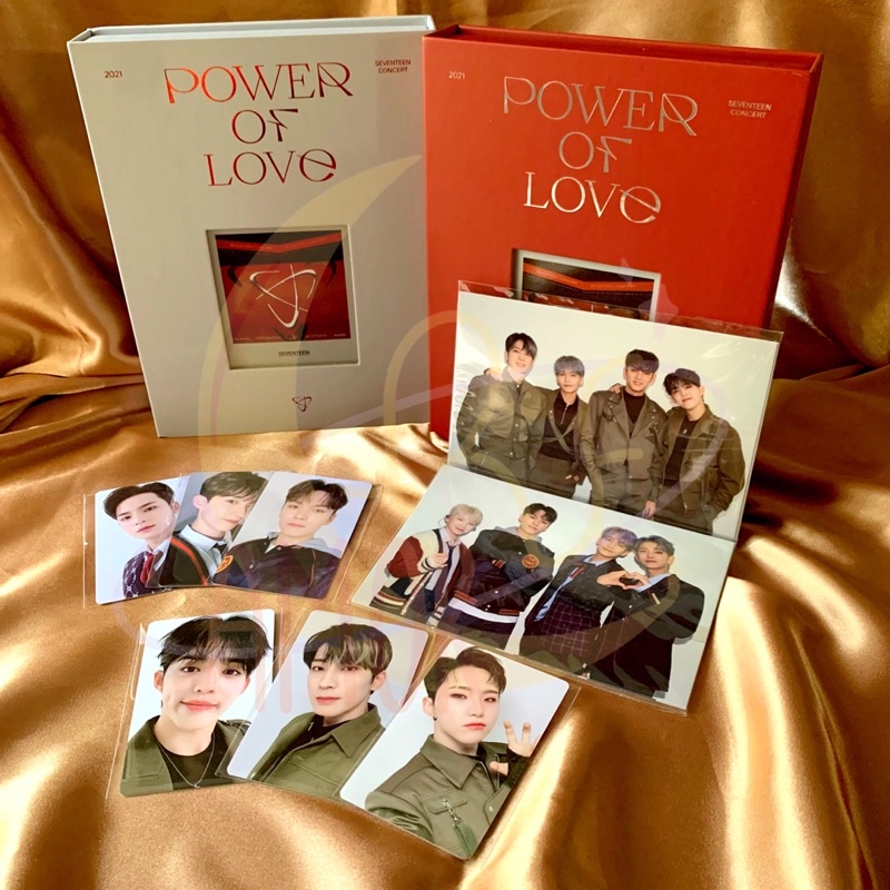[SALE READY STOCK] Sharing Seventeen DVD / Digital Code Power of Love