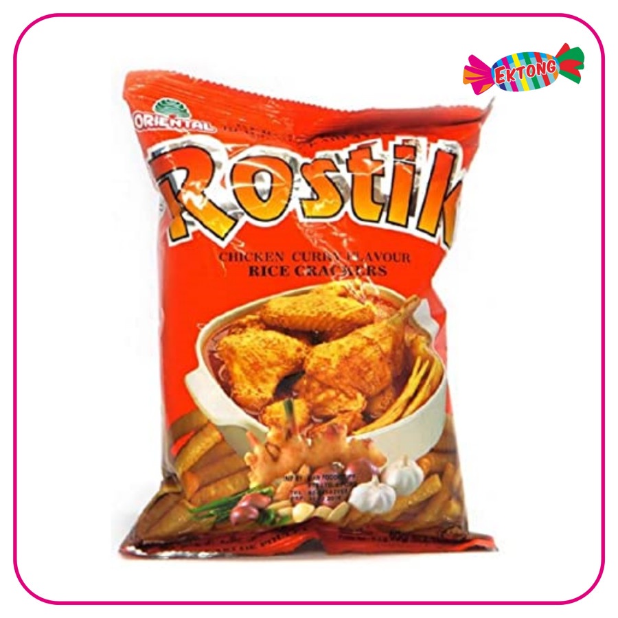 

ORIENTAL ROSTIK RICE CRACKERS - CHICKEN CURRY FLAVOUR 60 gr