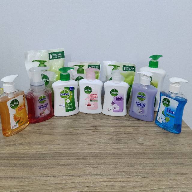 Promo Dettol Hand Sanitizer + Hand soap