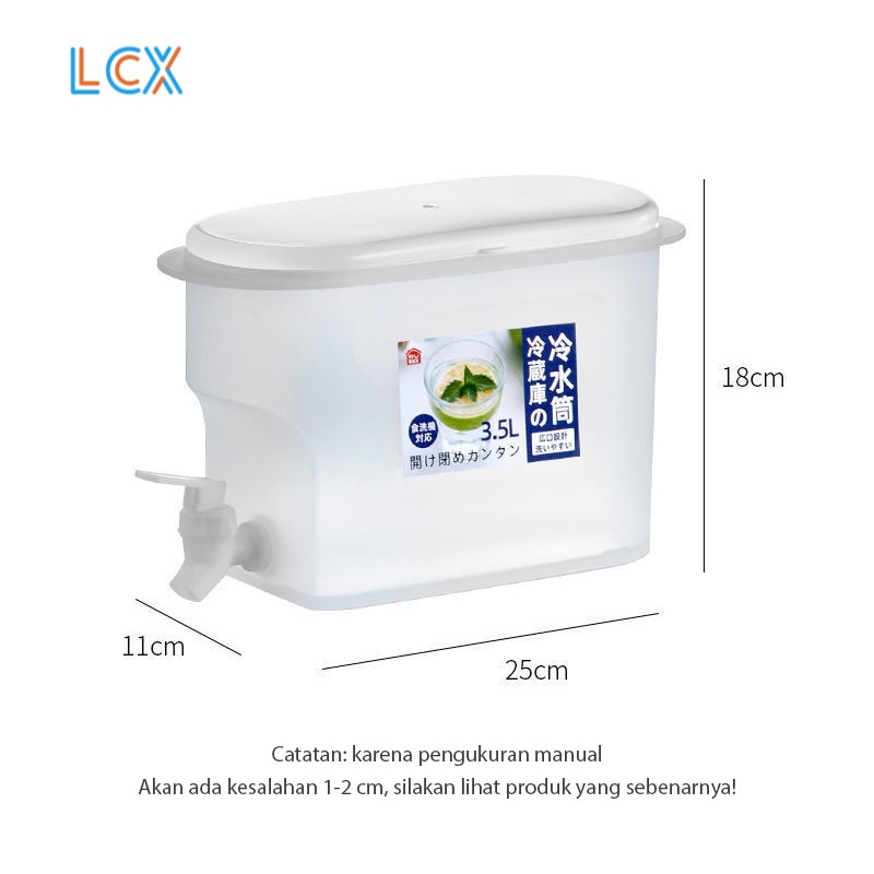 LCX 3.5L Dispenser Minuman kulkas /teko air portable/Drink Water Jar/VS-46