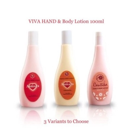 ✨SHASYA✨ VIVA Hand Body Lotion 100ml | Cantika | Asmara | Cendana 100ml