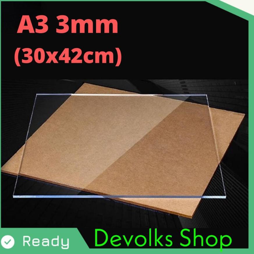 

PROMO 1.1 LEMBARAN AKRILIK A3 3MM ACRYLIC GROSIR BERKUALITAS