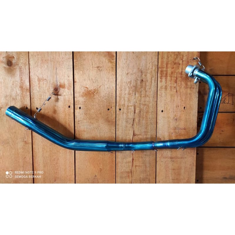 Header Cbr250rr Blue Titan full bending