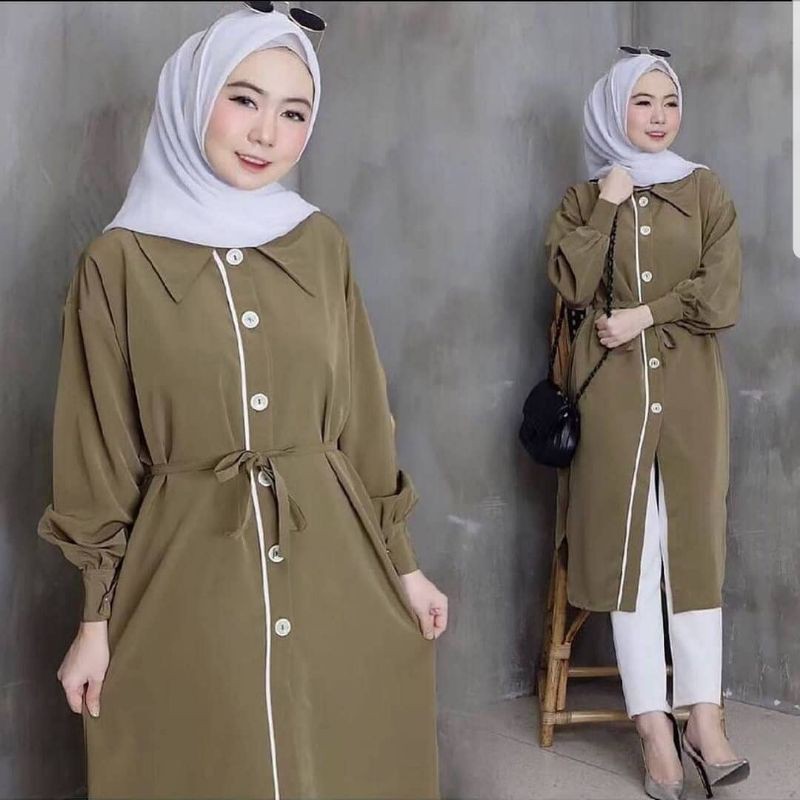  Baju  Tunik  AtasanWanita Terbaru Model Pesta Kekinian  