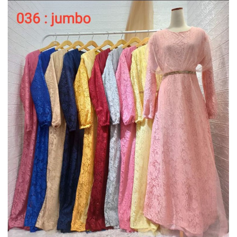 GAMIS BROKAT JUMBO LD 125-130 BY ALVA COLLECTION-036