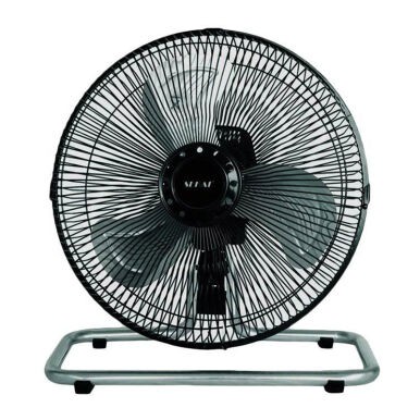 SEKAI Kipas Angin Tornado Desk Fan/Wall Fan 2IN1 12&quot; HFN1210 – Hitam Silver