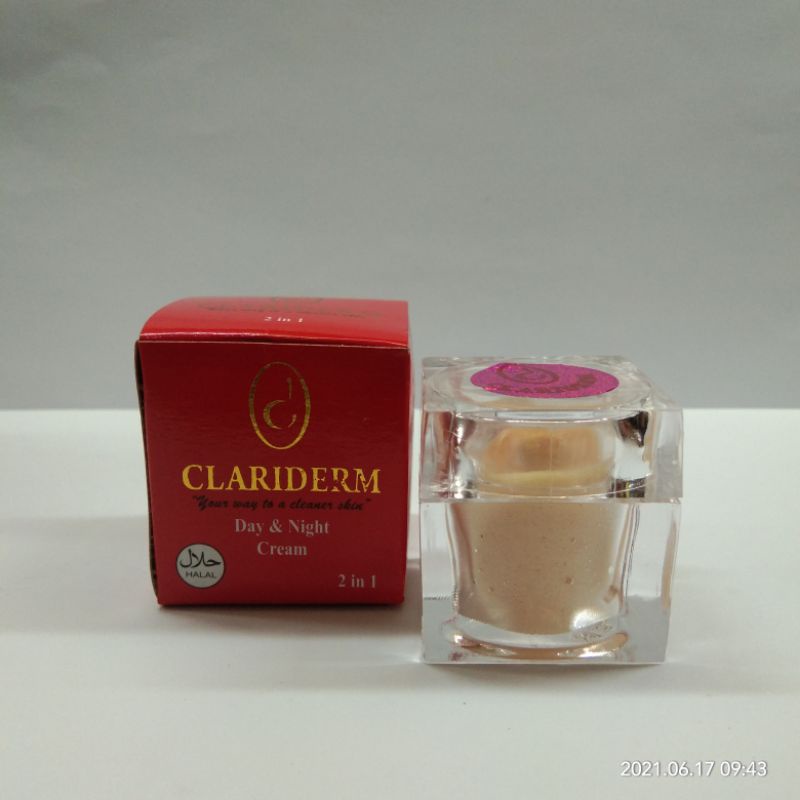 Cream Clariderm Super (Cream Siang &amp; Malam)