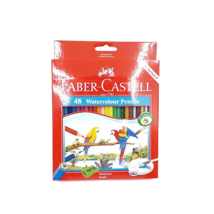 

PENSIL WARNA FABER CASTELL WATERCOLOUR 48 WARNA