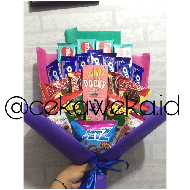 

B12 | bouquet snack / bucket snack / buket jajanan termurah