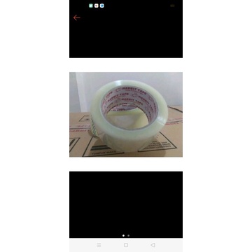 

isolasi lakban bening tape 100 yard termurah