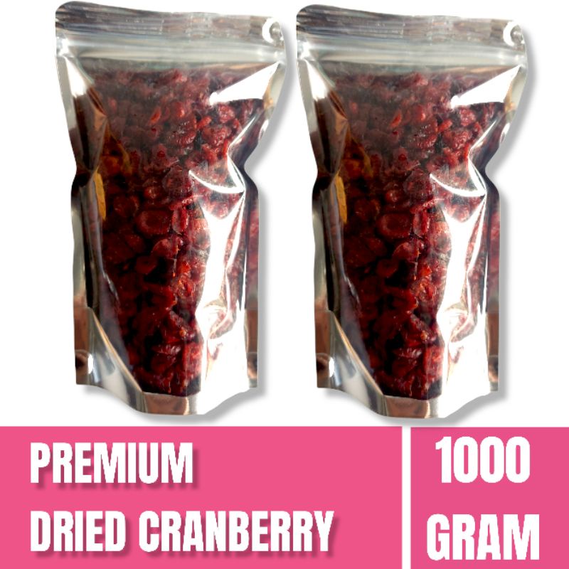 

DRIED CRANBERRY 1KG / CRANBERRIES KERING BALIKPAPAN