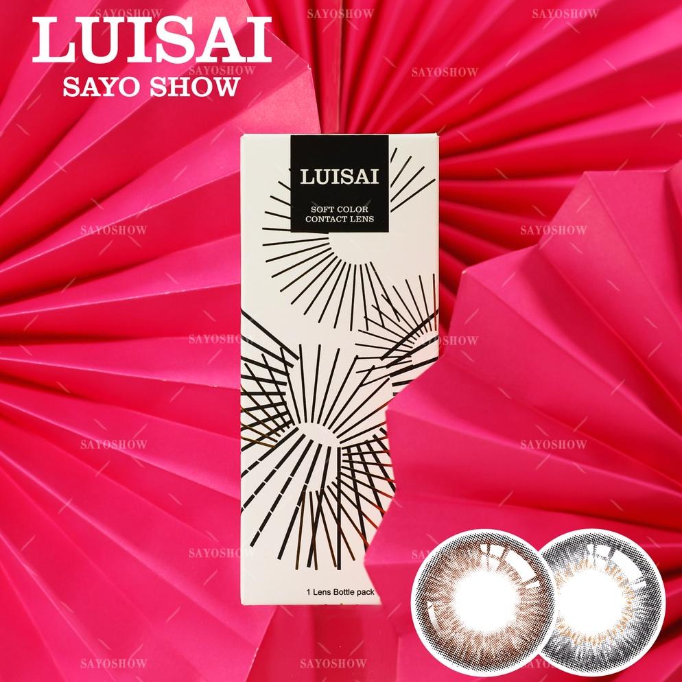 100% Ori Sayoshow Luisai Sepasang Softlens Brown Minus 14 Mm ( Normal S/D-8.00) Contact Lens Soflens