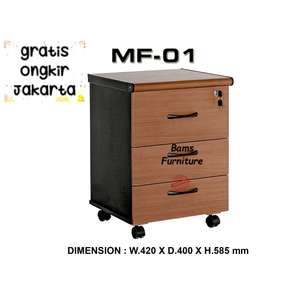 laci kerja laci kantor laci file VIP MF-01 di jamin ori uk.42x40x59 cm ...