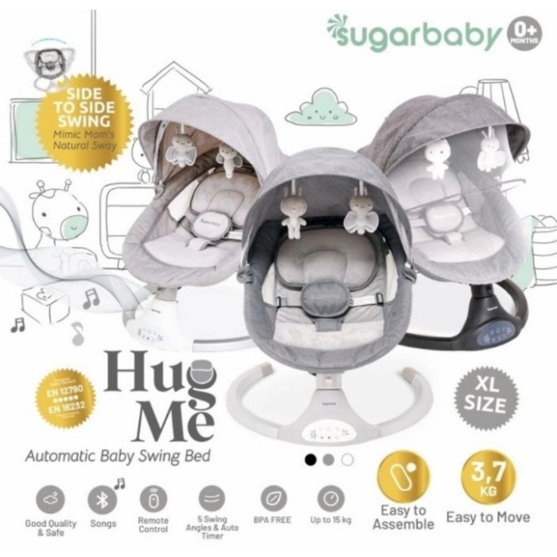 Sugarbaby HUG ME Automatic XL / Bouncer Bayi Elektrik | Ayunan Bayi