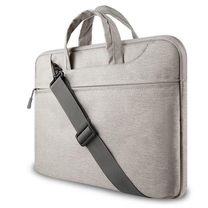 Cooltech Tas Laptop Macbook Selempang Nylon Grey 14 inch