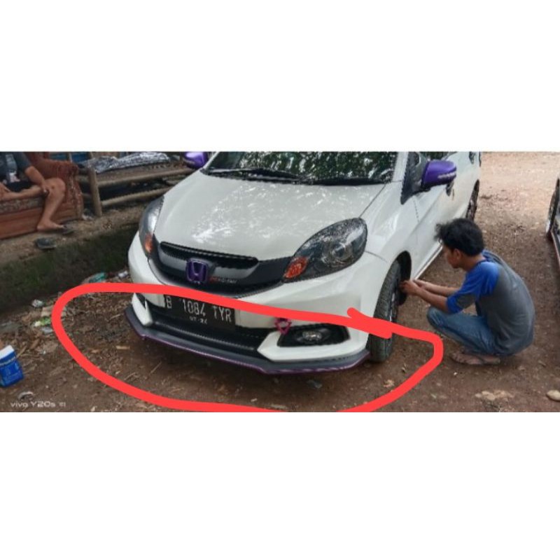 lips pront bemper mobilio tipe e dan s