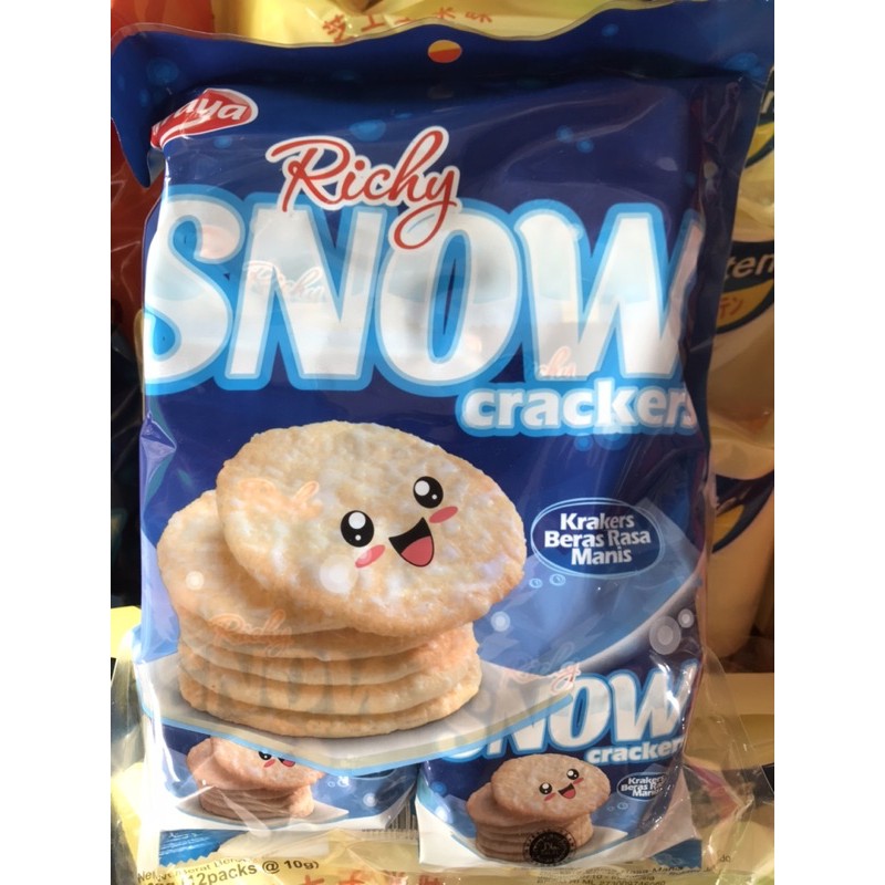 

Snow Crackers Naraya 120gr / Krakers Beras Rasa Manis