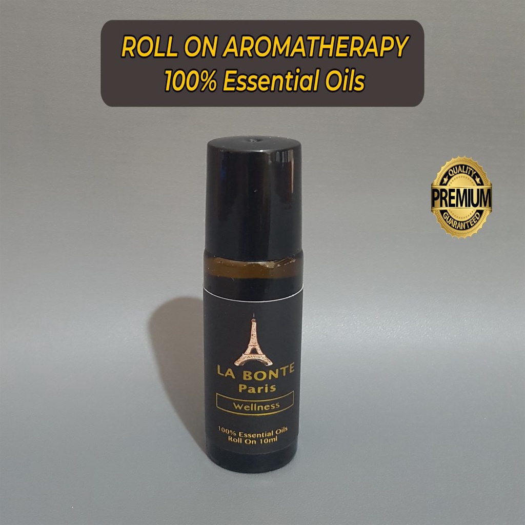 La Bonte Roll On Minyak Angin Untuk Kesehatan Essential Oil Murni 10ml - Anti Virus Pusing &amp; Mual