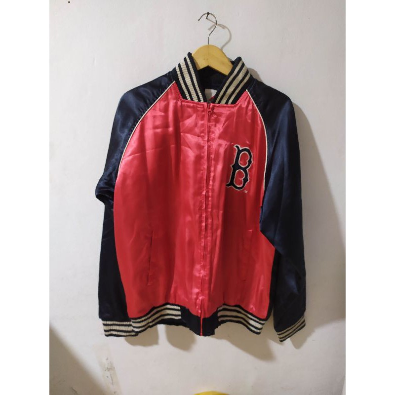 Jaket varsity mlb red sox