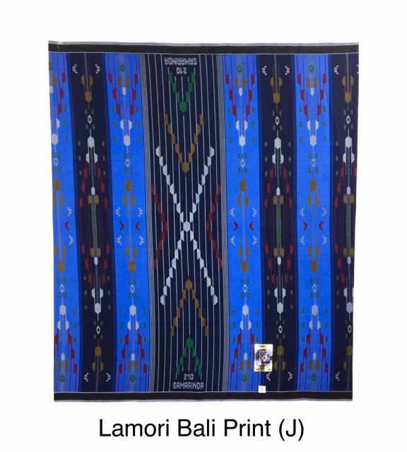 Grosir 10pc - Sarung Lamori Bali Print