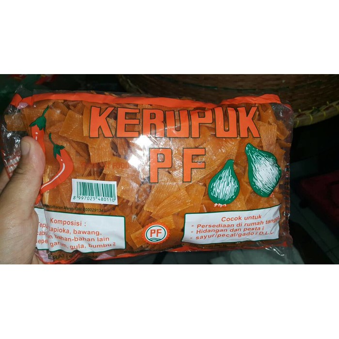 

Kerupuk Bawang PF medan 500gr