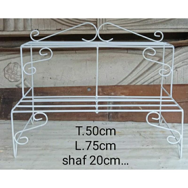 rak pot hiasan tanaman