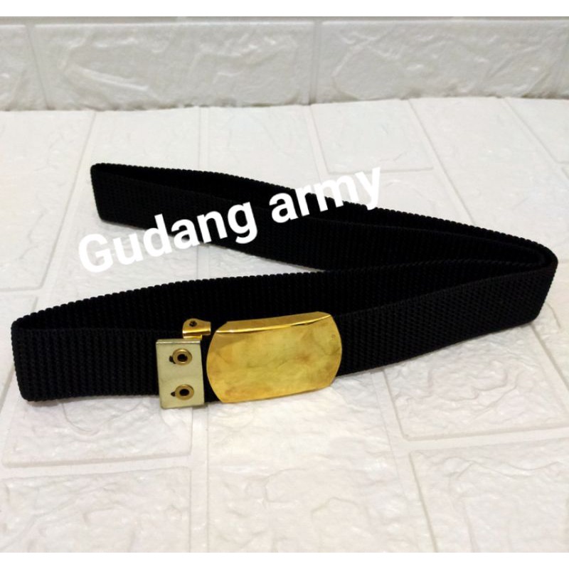 Jual Ikat Pinggang Sabuk Pdh Paskibra Kuningan Polos Shopee Indonesia