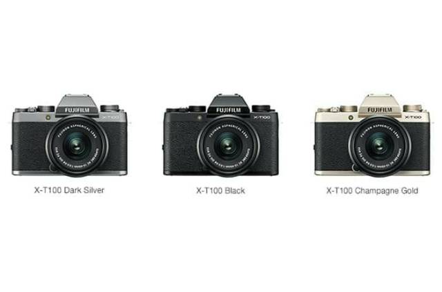FUJIFILM X-T100 / FUJIFILM XT100 KIT 15-45MM OIS PZ WIFI ORIGINAL - PAKET LENGKAP-7