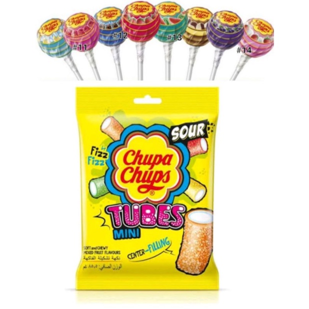 

chupa chups tubes and belt bites impor singapore sour candy