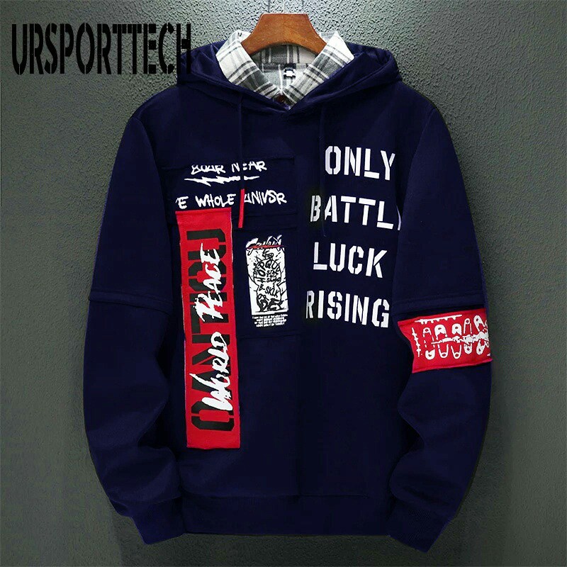 (BISA COD)sweater pria terbaru size M|L,XL hoddie bandung sweater terlaris hoddie rising - panteloni