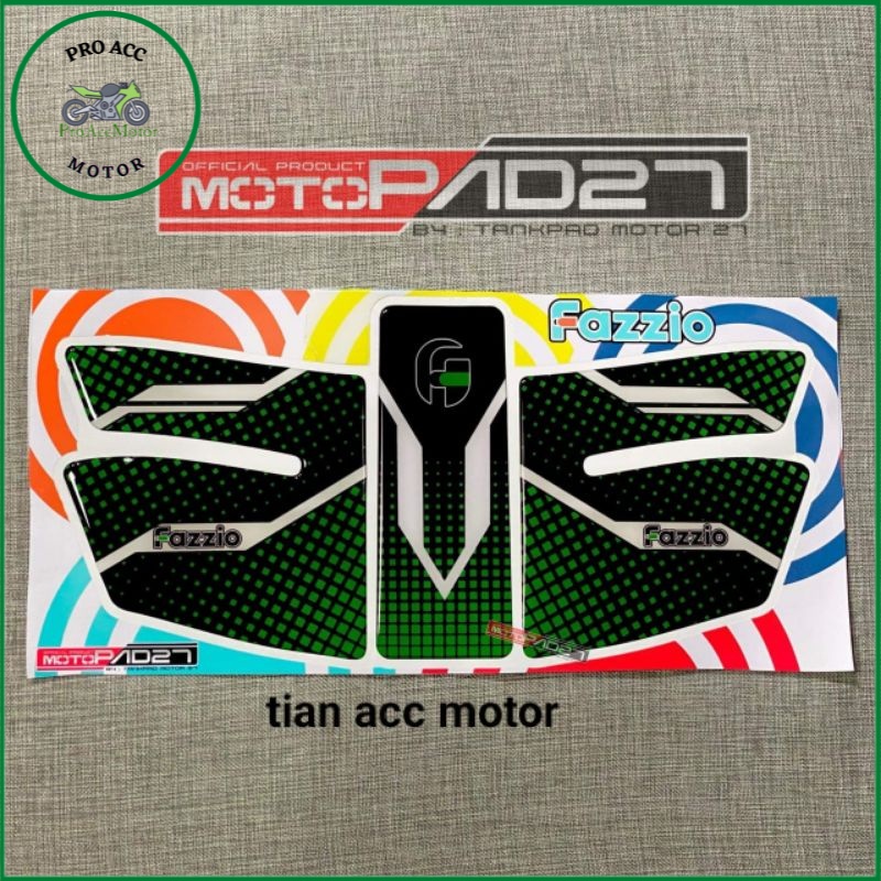 motopad27 stiker sticker resin deckpad Yamaha FAZZIO (COD)