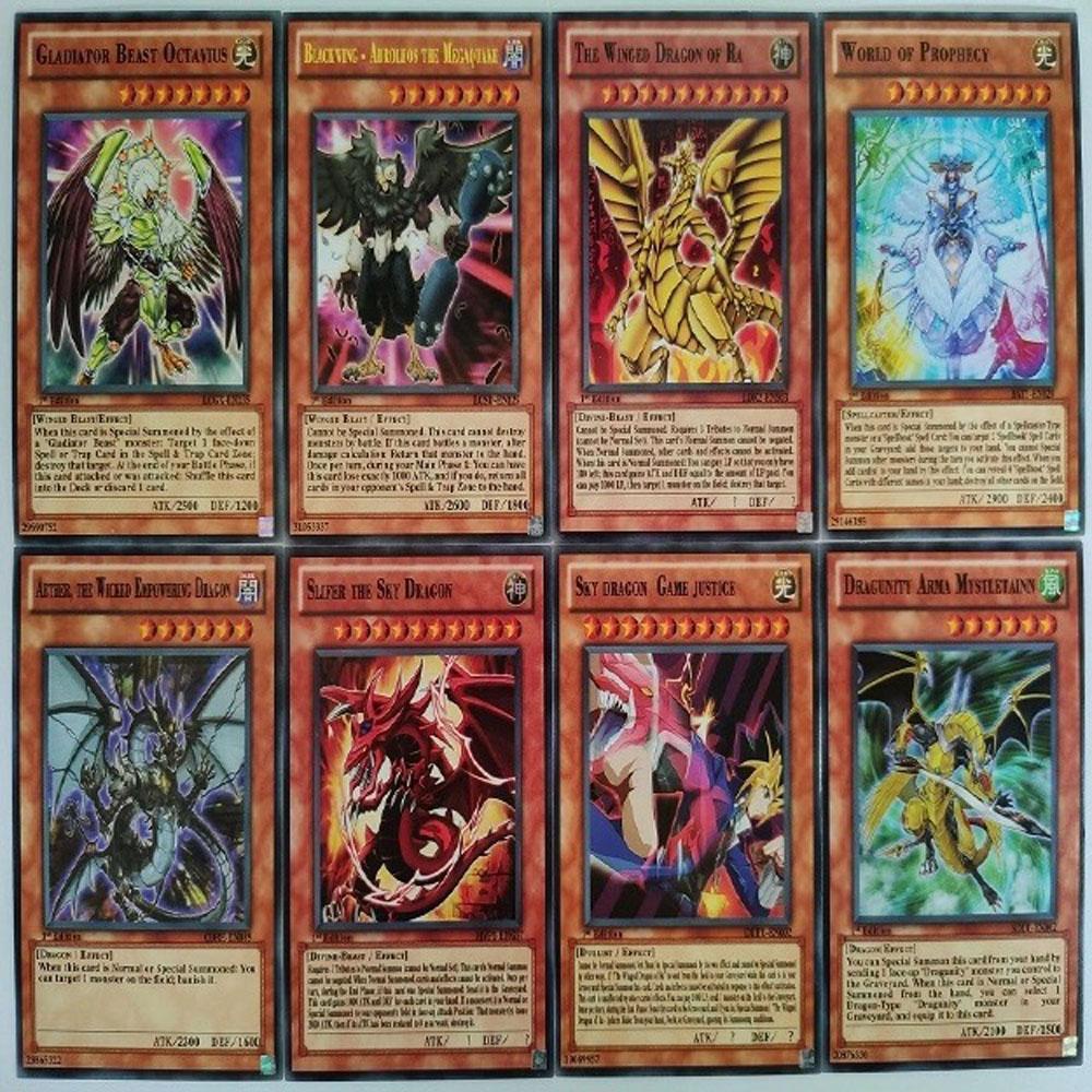 [Elegan] Hadiah Kartu Yugioh Untuk Anak-Anak Game King Anime Catur Dan Kartu Kartu Kartu Langka