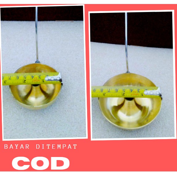 Paket Cetakan Donat Cair Kilat Kuningan Super Hemat Ukuran Diameter 7