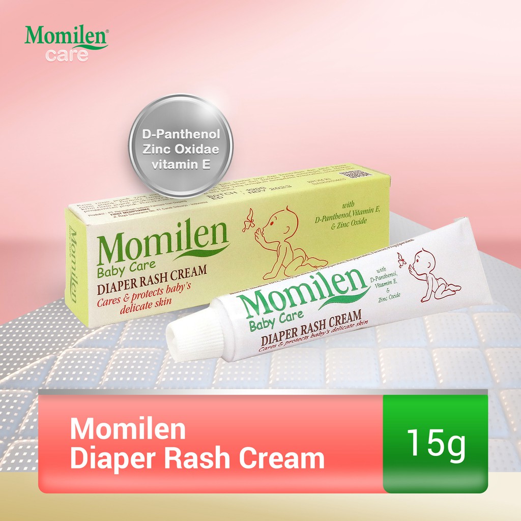 MOMILEN DIAPER Rash Cream 15gr / Ruam Popok / Iritasi Kulit Bayi / Infeksi Kulit Bayi