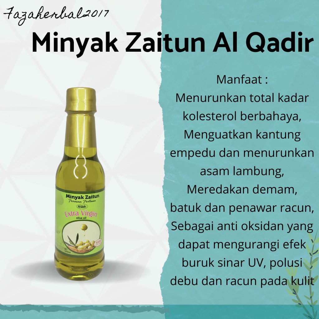 Minyak Zaitun Extra Virgin 250ml Extra Virgin Olive Oil